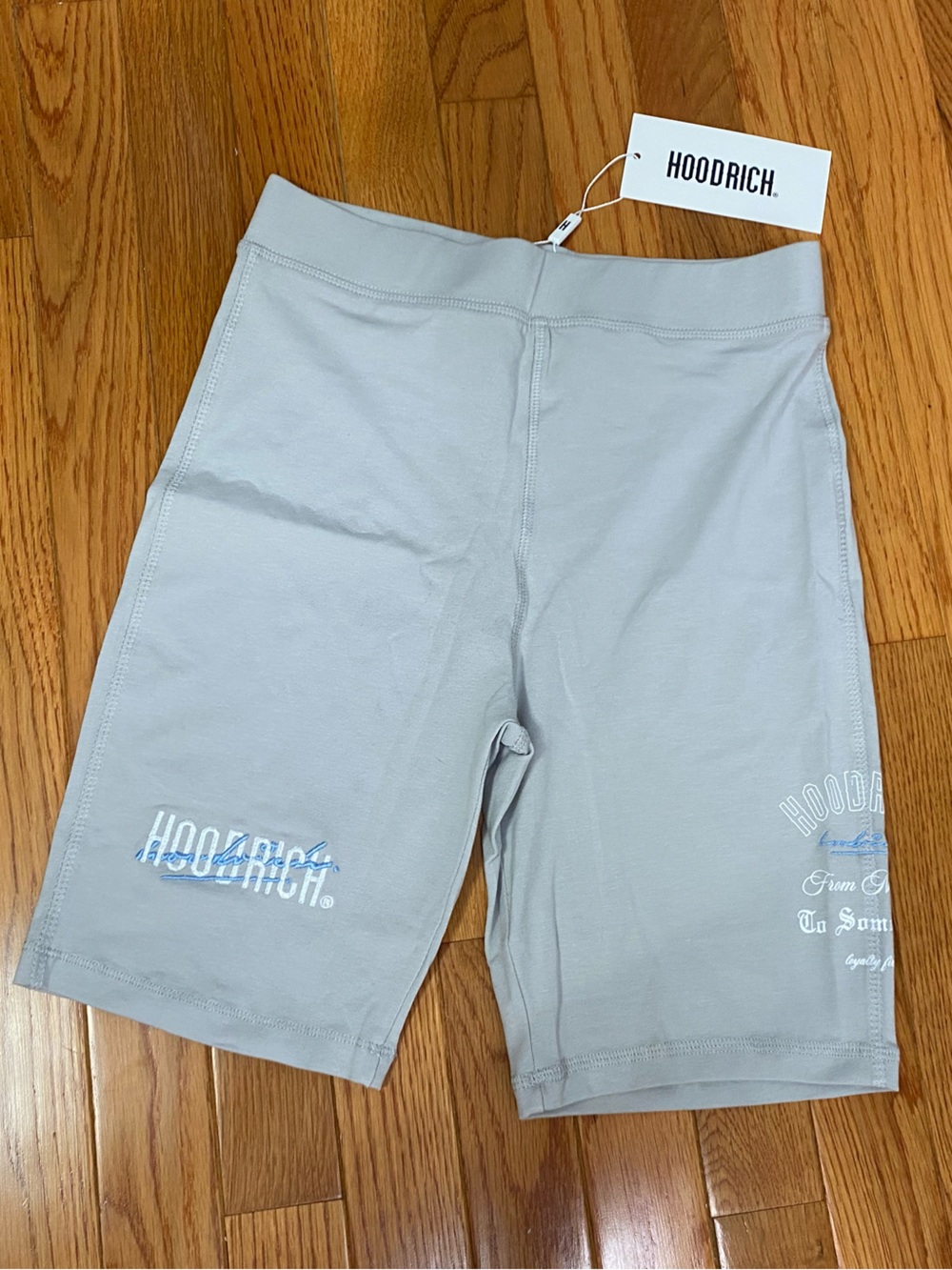NWT Hoodrich Women's Gray Fusion Bike Shorts Small